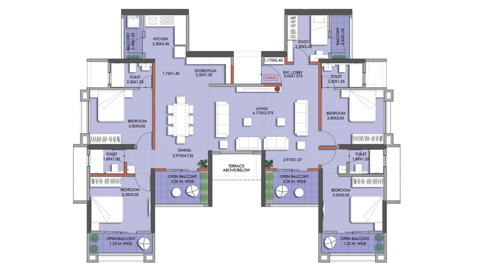 Puraniks-Abitante-Fiore-Jodi-Flats-2&2.5-BHK